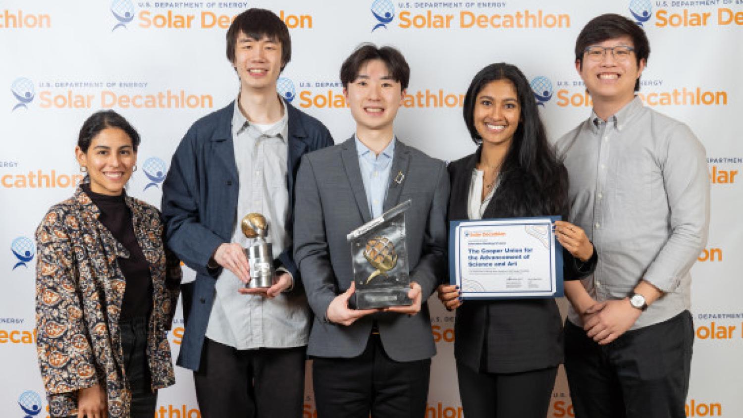 Cooper Team Wins A Solar Decathlon Grand Prize Cooper Team Wins A Solar Decathlon Grand Prize