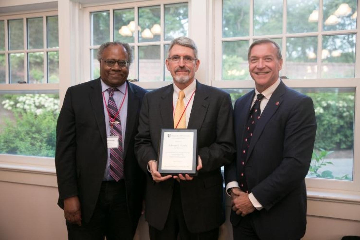 Ed Coyle received the "Advancing Civic Engagement and Socially Beneficial Science and Engineering" Award Ed Coyle received the "Advancing Civic Engagement and Socially Beneficial Science and Engineering" Award