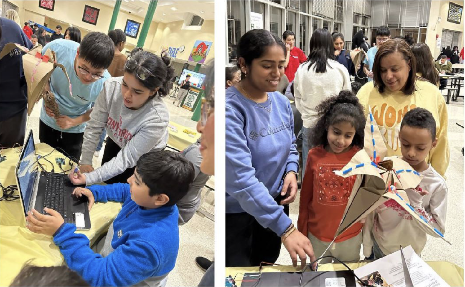 Students demonstrate kinetic origami